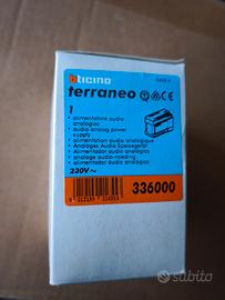 BTicino alimentatore audio