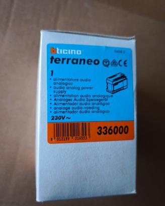 BTicino alimentatore audio