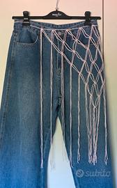 Coprigonna uncinetto / macrame belt