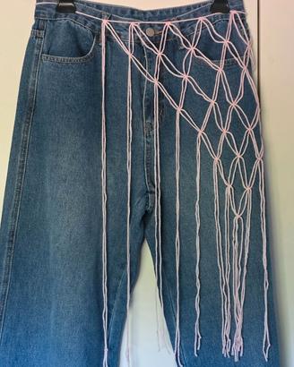 Coprigonna uncinetto / macrame belt