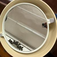 Specchio Spage Age di Allibert, anni '70