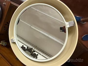 Specchio Spage Age di Allibert, anni '70