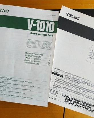 Piastra TEAC  V-1010