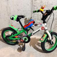 Bicicletta bambino kawasaki