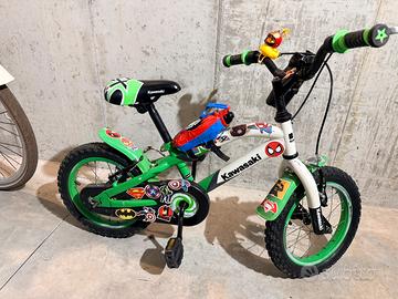 Bicicletta bambino kawasaki