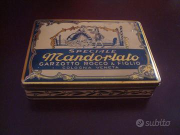 Scatola latta Mandorlato di Garzotto Rocco&Figlio