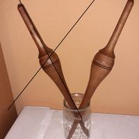 Fuso, fusello in legno tornito cm20