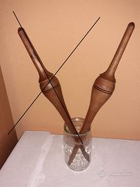 Fuso, fusello in legno tornito cm20