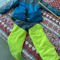 Tuta sci da bambino 7/8 anni 122/128 cm