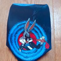 Cravatta Bugs Bunny vintage anni 90
