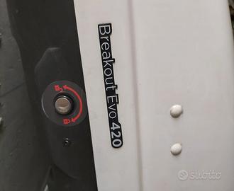 Box auto Althura Breakout Evo da 420 lt bianco