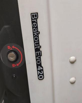 Box auto Althura Breakout Evo da 420 lt bianco