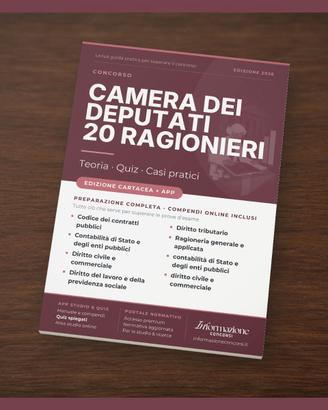Manuale Concorso Camera 20 Ragionieri Completa
