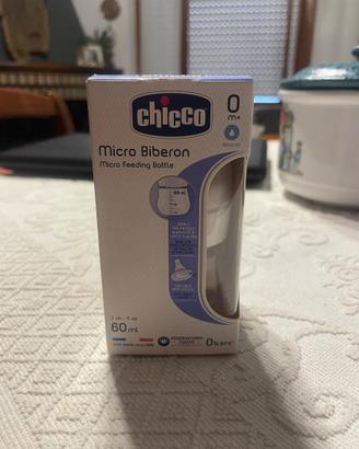 Biberon Chicco Micro 60 ml 0+ mesi – Nuovo.