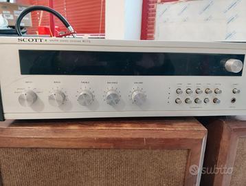 Sinto amplificatore Scott + casse