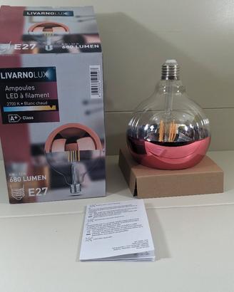 Lampadina LED Filamento LIVARNOLUX E27 Globo