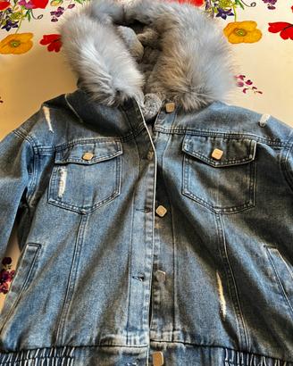 Giubbino in denim