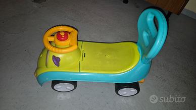 Moto a spinta con volante per bambini