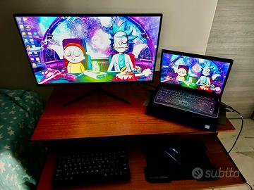 pc dell i7 + monitor 27”