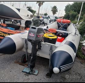 GOMMONE SELVA CON MOTORE JOHNSON  8hp