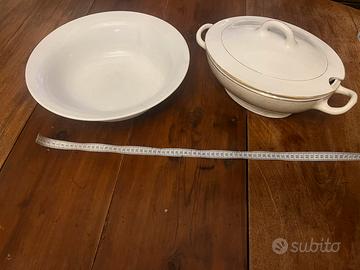 Ceramica zuppiera e insalatiera grande Laveno