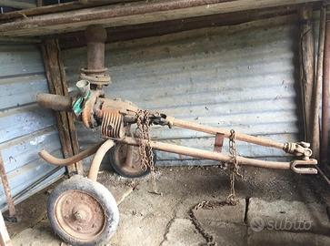 Pompa acqua carrellata a giunto cardanico