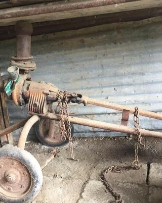 Pompa acqua carrellata a giunto cardanico