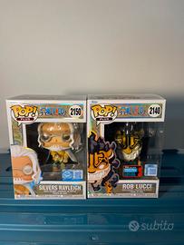 Funko pop 2150 rayleigh e funko pop 2140 Rob luccy