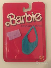 Barbie abito accessori Fashion Extras Borsa 1984