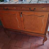 Credenza vintage con specchio