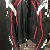 Giacca Pelle Moto Triumph Cafè Racer