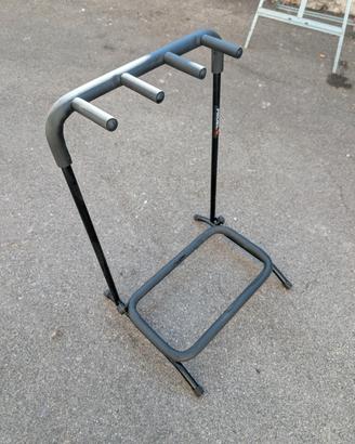 porta chitarra elettrica e acustica tre posti 
