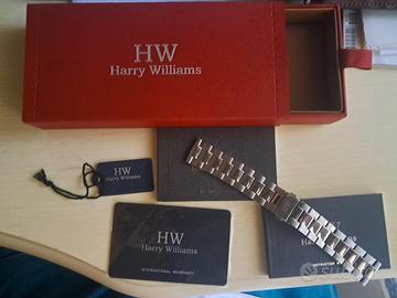 bracciale e corredo orologio HW Harry  Williams   
