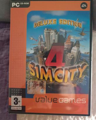 PC CD Rom Sim City 4 Deluxe Edition EA