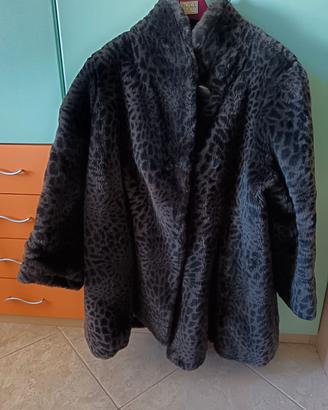 pelliccia ecologica tg XXL 