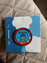 Spilla Olympic Visual Samsung Milano Cortina