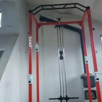 Rack multifunzione da palestra con accessori