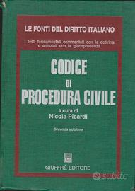 Codice di Procedura Civile a cura di N. Picardi Gi