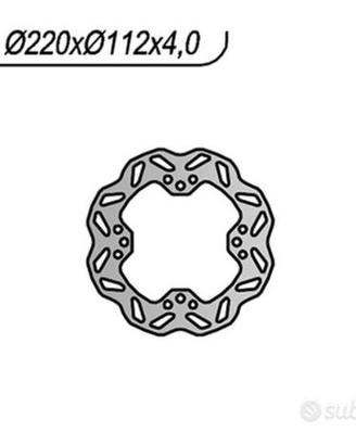 Disco freno posteriore margherita husqvarna