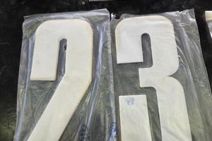 numeri adesivi ufo moto da cross / enduro 