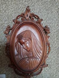 Quadro in legno Madonna di Capoletto