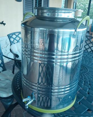 Contenitore  in acciaio inox 18/10 l. 50 Cordivari