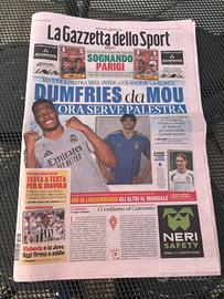 Giornale Calcio 3 Giugno 2026 Gazzetta Dello Sport