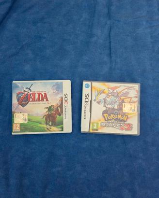 Coppia giochi nintendo ds e 3ds