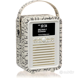 Radio Digital DAB FM Bluetooth stile vintage retrò