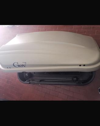 Box tetto auto GEV 320 lt + attacchi