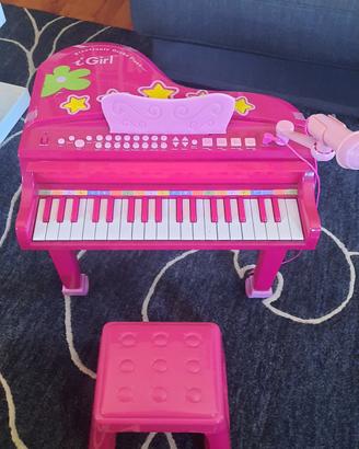 Pianoforte elettronico Bontempi fucsia
