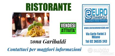 406/25 RISTORANTE di mq 80 in zona Garibaldi