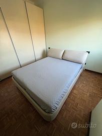 Letto matrimoniale contenitore 
