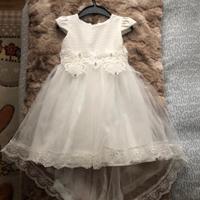Abito bambina  6 anni  bianco